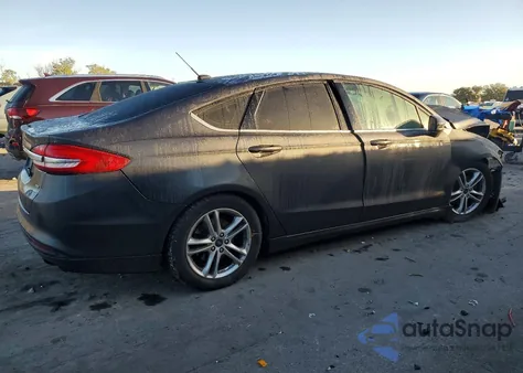 2018 Ford Fusion Se из США, поврежденный, VIN 3FA6P0H78JR270480